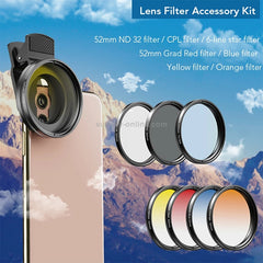 Apexel 7 in 1 HD Lens & Filtre Kit