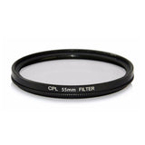 55mm CPL Polarize Filtre