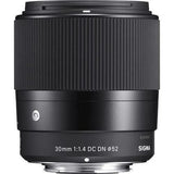 Sigma 30mm F1.4 DC DN Lens (Sony E Bayonet)