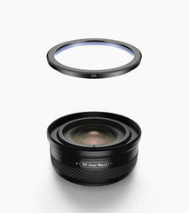 Apexel 10-20X Zoom Makro Lens+Halka Işık