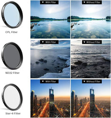 Apexel 7 in 1 HD Lens & Filtre Kit