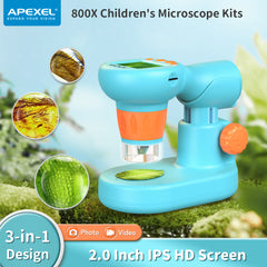 Apexel Çocuk Mikroskop Kiti