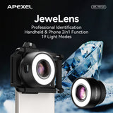 APEXEL JeweLens 120X AYDINLATMALI KUYUMCU BÜYÜTECİ