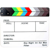 GDX CLP-01 Klaket - Clapperboard Clapboard (Kalem ve Silgi Hediyeli)