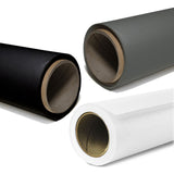 GDX Kağıt Sonsuz Stüdyo Fon Perde 3'lü Set (Beyaz+Siyah+Gri) 2.70x11 Metre