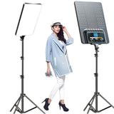 GDX P300TS BiColor Fotoğrafçılık ve Stüdyo Aydınlatması 80 Watt LED Video Panel Sürekli Işık İkili Set