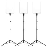 GDX P300TS BiColor Fotoğrafçılık ve Stüdyo Aydınlatması 80 Watt LED Video Panel Sürekli Işık Üçlü Set