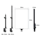 Gdx P300TS BiColor Profesyonel Youtuber 80W Tekli Masaüstü Yayıncı Işık Seti