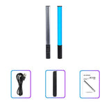 Gdx TB-40 RGB Led Tüp Işık 2'li Set