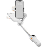 Hohem İsteady V3 Yapay Zeka Takip Sensörlü Beyaz Telefon Gimbal