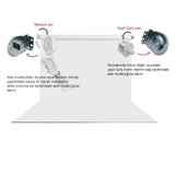 HS STÜDYO TEKNİK 135X200CM BEYAZ FON PERDESİ SETİ