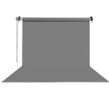 HS STÜDYO TEKNİK 270X580CM GRİ FON PERDE SETİ VE ASKISI