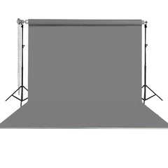 Stüdyo Teknik 270X580Cm Gri Taşınabilir Kumaş Fon Perdesi