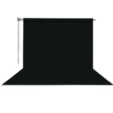 HS STÜDYO TEKNİK 270X580CM SİYAH FON PERDE SETİ