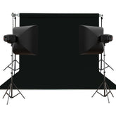 HS STÜDYO TEKNİK 270X580CM SİYAH TAŞINABİLİR KUMAŞ FON PERDESİ