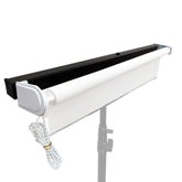 HS STÜDYO TEKNİK BEYAZ 135CM TAŞINABİLİR FON