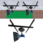 HS STÜDYO TEKNİK İKİLİ RAY SİSTEMİ SETİ