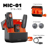 MIC-01 Wireless 2 Kişilik Yaka Mikrofonu