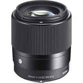 Sigma 30mm F1.4 DC DN Lens (Sony E Bayonet)