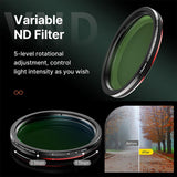 Ulanzi MagFilter 1-5 Stop Variable ND Filtre