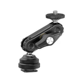 Ulanzi R098 Double Ball Head Magic Arm (1/4"-20 ve Cold Shoe)