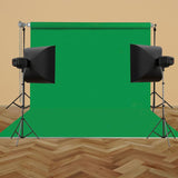 270X580CM YEŞİL TAŞINABİLİR KUMAŞ FON PERDESİ