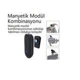 Lensgo 318C Siyah Kablosuz Tekli Yaka Mikrofonu Seti