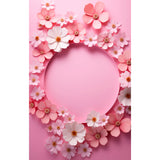 3d-rendering-flowers-decorated-frame