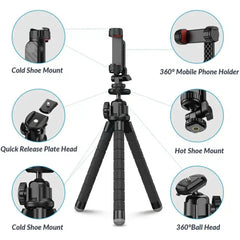 Apexel 360 Derece Dönebilen Ahtapot Tripod