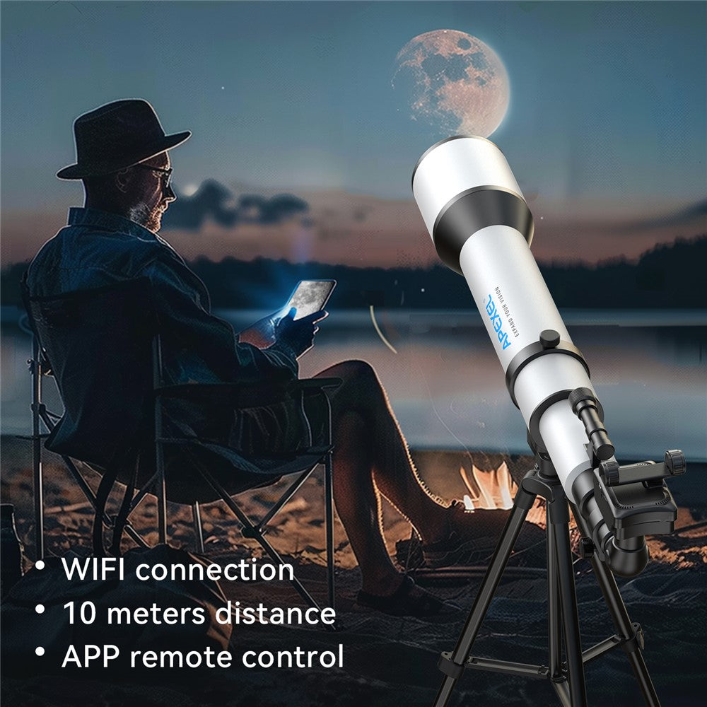 Apexel WiFi Elektronik Göz Merceği 2MP Dijital Teleskop Kamera