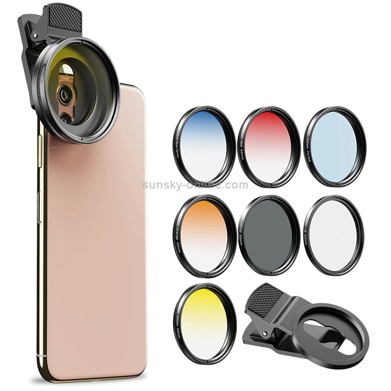 Apexel 7 in 1 HD Lens & Filtre Kit