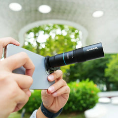 Apexel 10X Telephoto Lens&200mm Macro Lens Kit