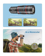 Apexel 18X Telefoto 4'ü 1 Arada Lens Kiti