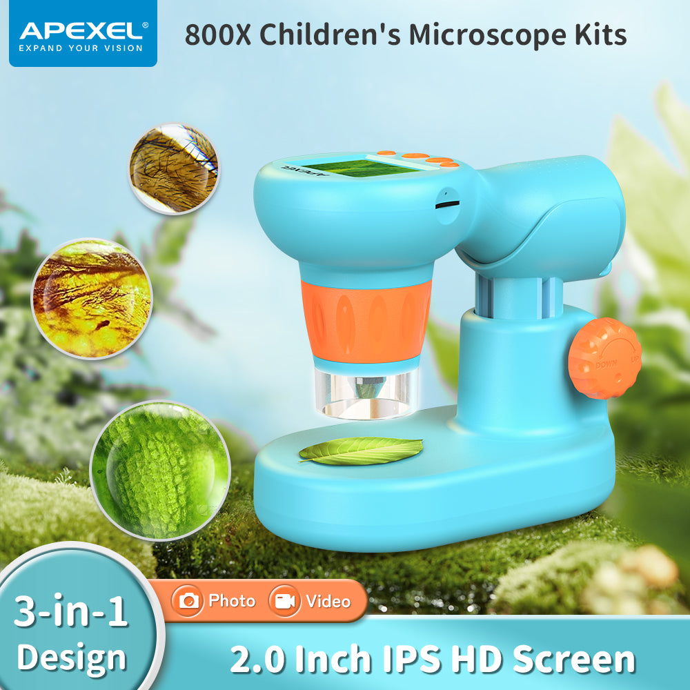 APEXEL ÇOCUK MİKROSKOP KİTİ