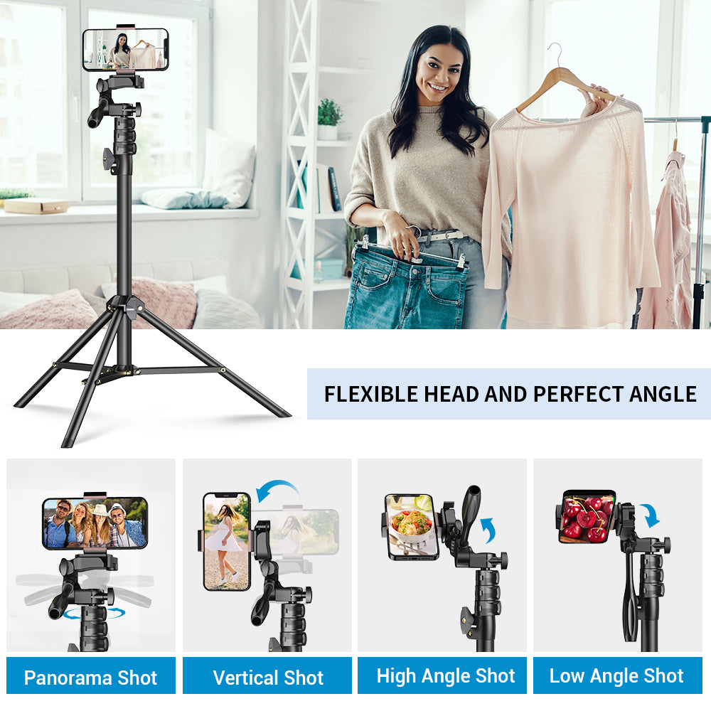 Apexel 70 inçlik Tripodlu Telefon Selfi Çubuğu