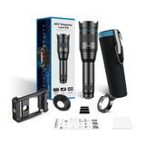 APEXEL KLASİK MOBİL SÜPER 60X AKILLI TELEFON TELEFOTO LENS KİTİ