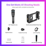 APEXEL KLASİK MOBİL SÜPER 60X AKILLI TELEFON TELEFOTO LENS KİTİ