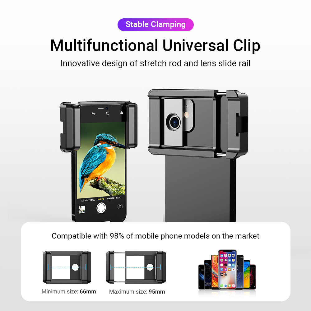 Apexel Klasik Mobil 60X Akıllı Telefon Telefoto Lens Kiti
