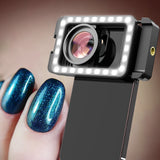 APEXEL M15 Dolgu Işıklı Makro Lens
