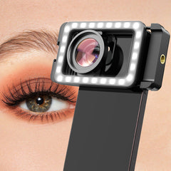Apexel M15 Dolgu Işıklı Makro Lens