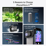 APEXEL PhoneMicro 5 Serisi 300X Mikroskop Lensi