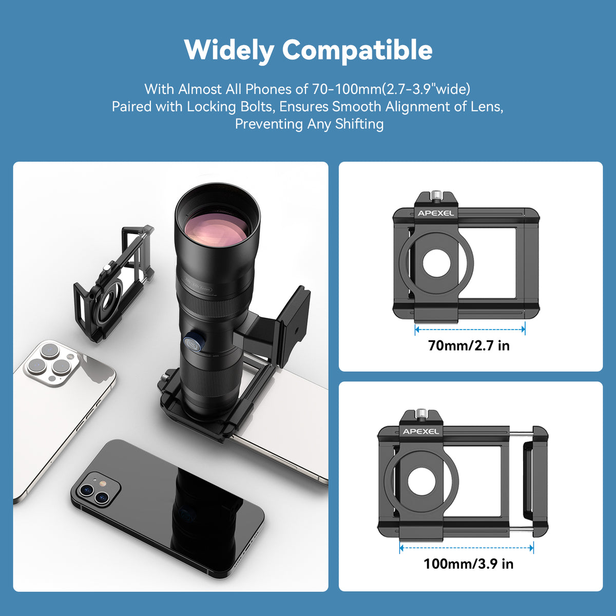 Apexel  20-60X Zoom Lens