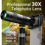 APEXEL TeleCular 30X Telefoto Lens
