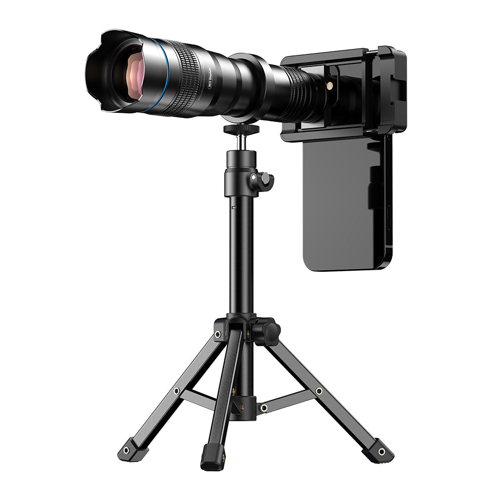 APEXEL Yeni Yükseltme 36X Telefoto Akıllı Telefon Lens Kiti