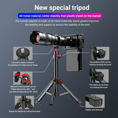 Apexel Yeni Yükseltme 36X Telefoto Akıllı Telefon Lens Kiti