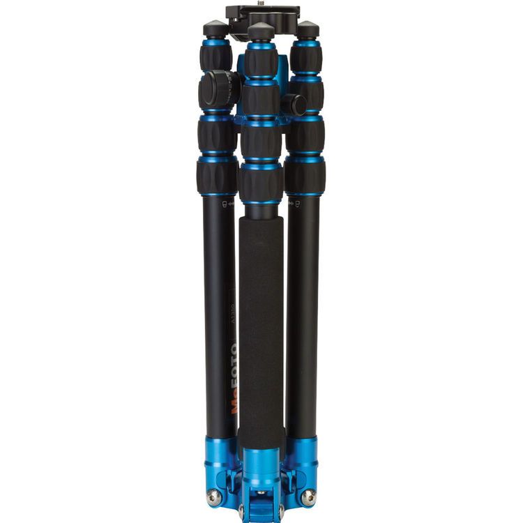 Benro MeFOTO A1350Q1B RoadTrip Aluminum Travel Tripod Kit (Blue)