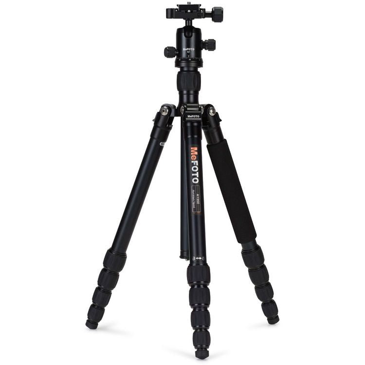 Benro MeFOTO A1350Q1K RoadTrip Aluminum Travel Tripod Kit (Black)