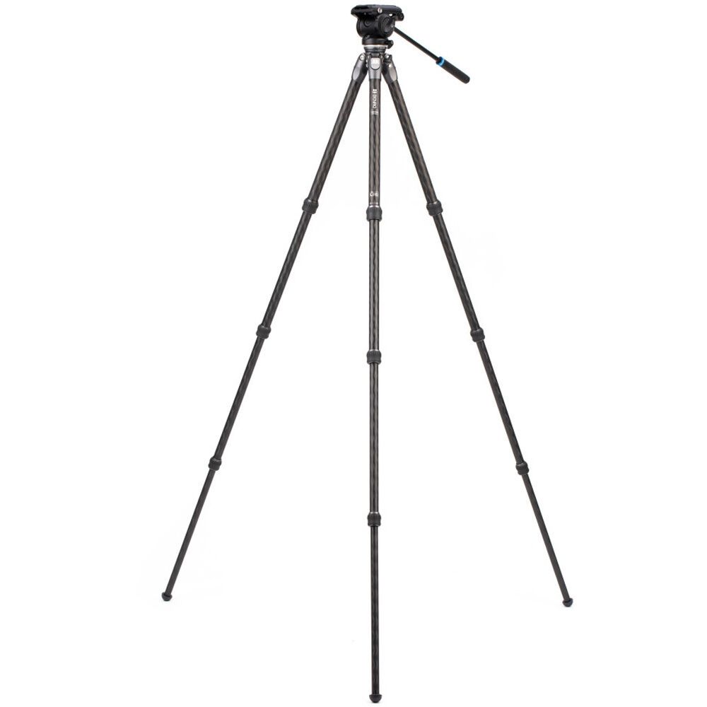 Benro Tortoise (Kaplumbağa) Karbon Video Tripod Kit Seri 2 - TTOR24CLVS4PRO