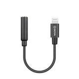 Boya BY-K8 3.5mm TRS / Lightning Mikrofon Adaptörü