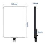 Gdx P300T BiColor Profesyonel Tekli Youtube Yemek Videosu Makyaj Kuaför Işığı 80 Watt LED Video Panel Sürekli Işık